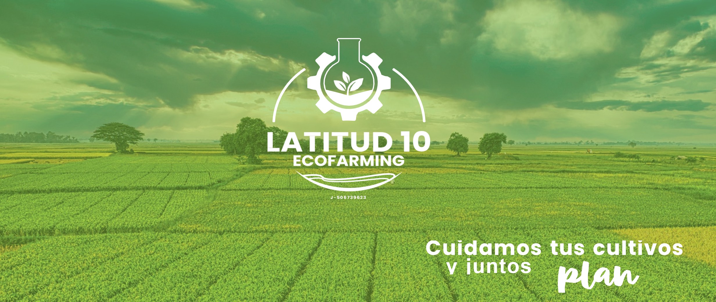 Logo corporativo de Latitud 10 Ecofarming